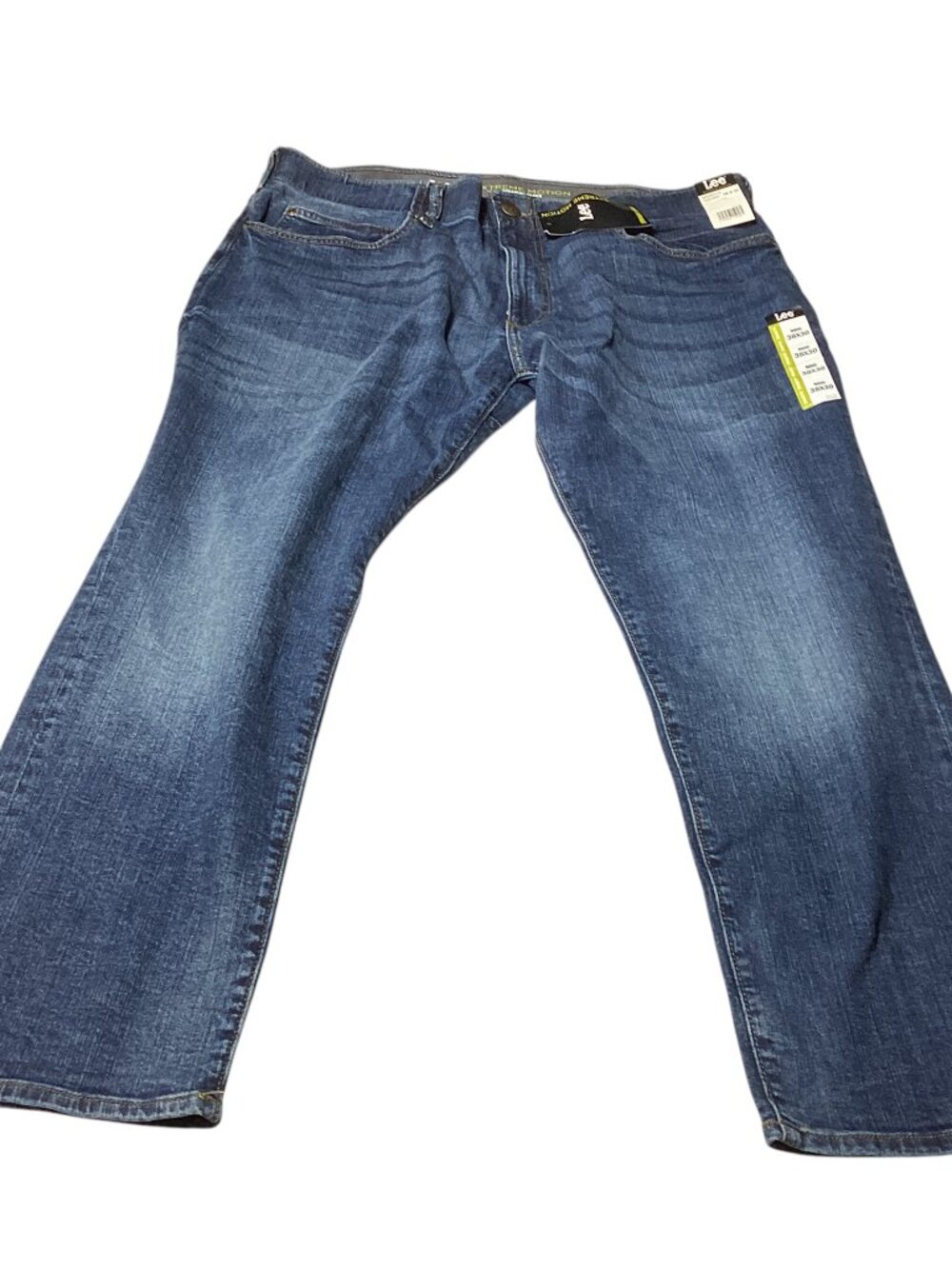 Lee: Men's Extreme Motion Jeans, Straight Taper, Size 38 x 30